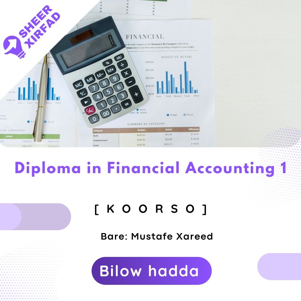 Diploma In Financial Accounting 1