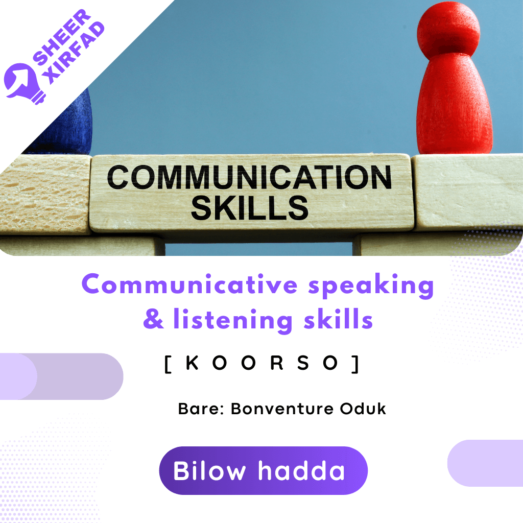 Communicative Speaking And listening Skills